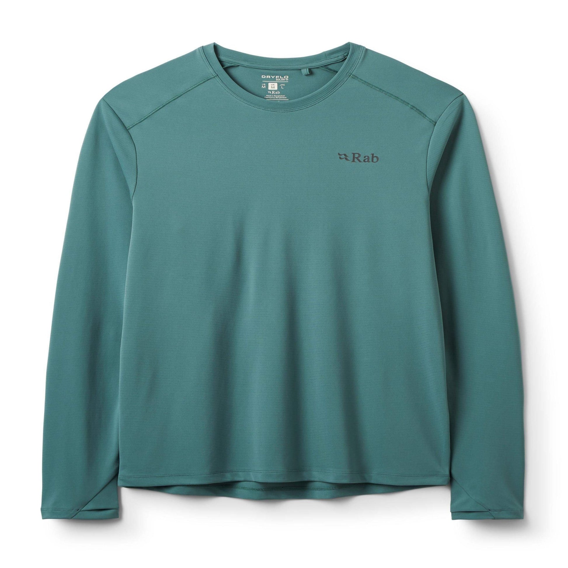 Rab Force LS Tee - Camiseta Técnica Manga Larga Transpirable para Montaña y Trail Running - 