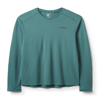 Rab Force LS Tee - Camiseta Técnica Manga Larga Transpirable para Montaña y Trail Running - 