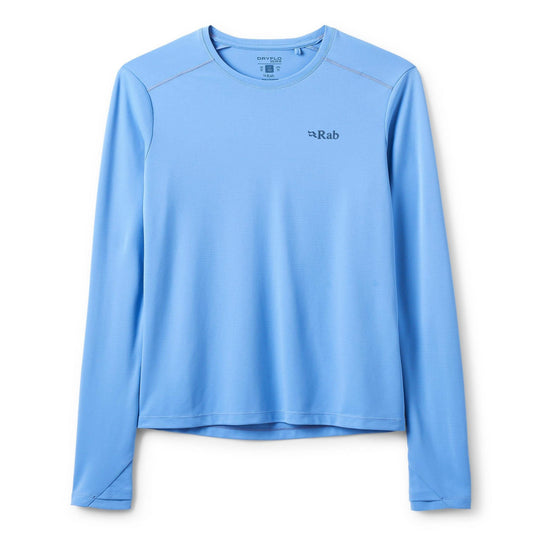 Rab Force LS Tee Wmns - Camiseta Técnica Mujer Manga Larga Transpirable Montaña - 