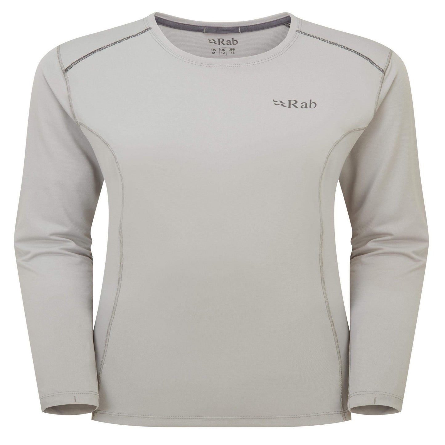 Rab Force LS Tee Wmns - Camiseta Técnica Mujer Manga Larga Transpirable Montaña - 