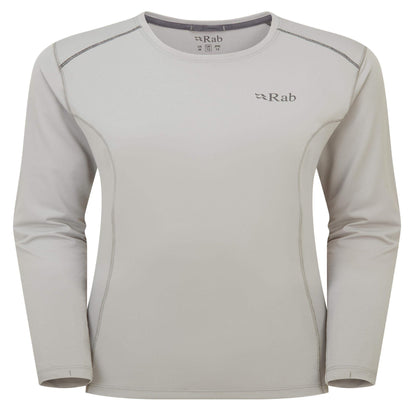 Rab Force LS Tee Wmns - Camiseta Técnica Mujer Manga Larga Transpirable Montaña - 