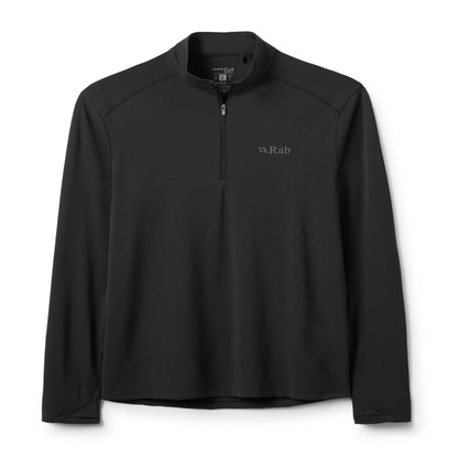 Rab Force LS Zip - Camiseta Técnica Manga Larga con Cremallera Alta Transpirabilidad - 