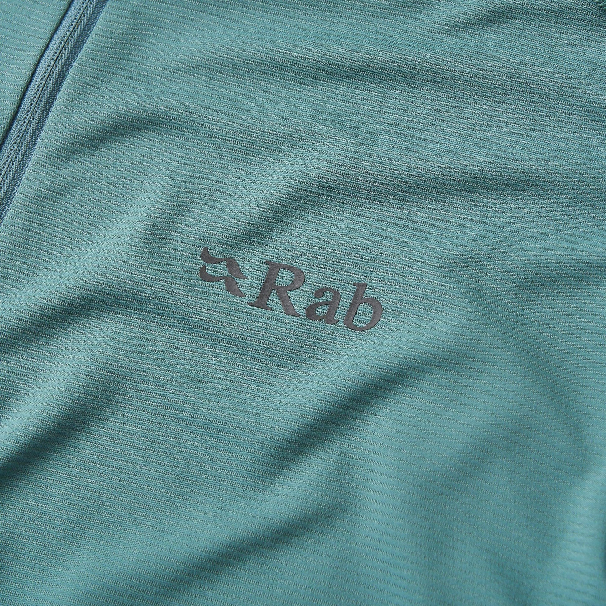 Rab Force LS Zip - Camiseta Técnica Manga Larga con Cremallera Alta Transpirabilidad - 