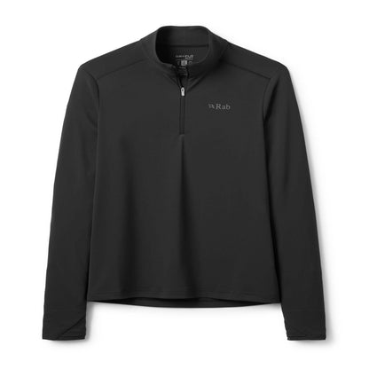 Rab Force LS Zip Wmns - Camiseta Técnica Mujer Manga Larga con Cremallera Transpirable Montaña - 