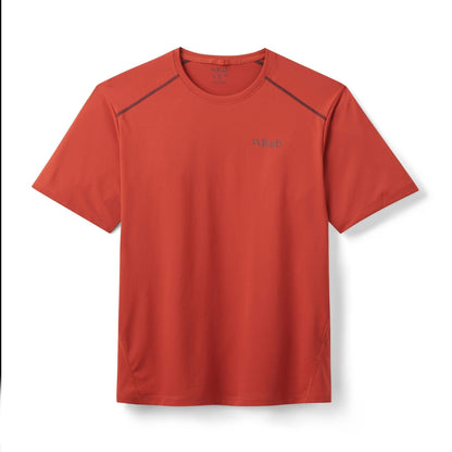 Rab Force Tee – Camiseta técnica ultraligera con tejido Dryflo™ Solar y protección UPF 40+ para montaña en clima cálido - 