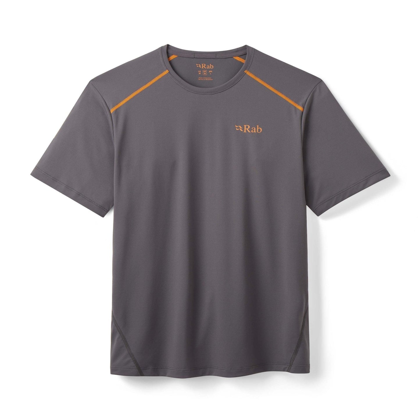 Rab Force Tee – Camiseta técnica ultraligera con tejido Dryflo™ Solar y protección UPF 40+ para montaña en clima cálido - 