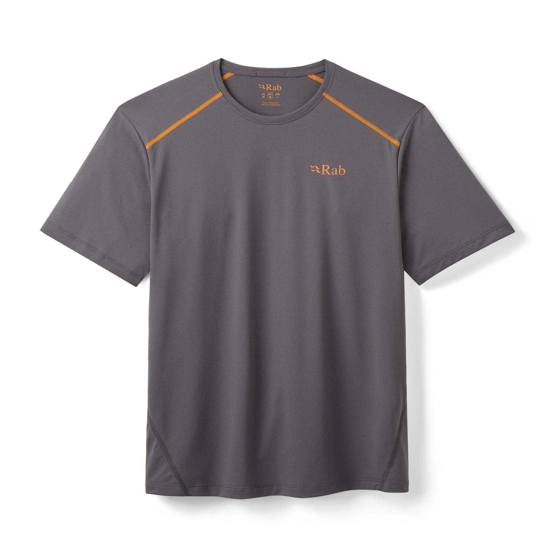 Rab Force Tee – Camiseta técnica ultraligera con tejido Dryflo™ Solar y protección UPF 40+ para montaña en clima cálido - 