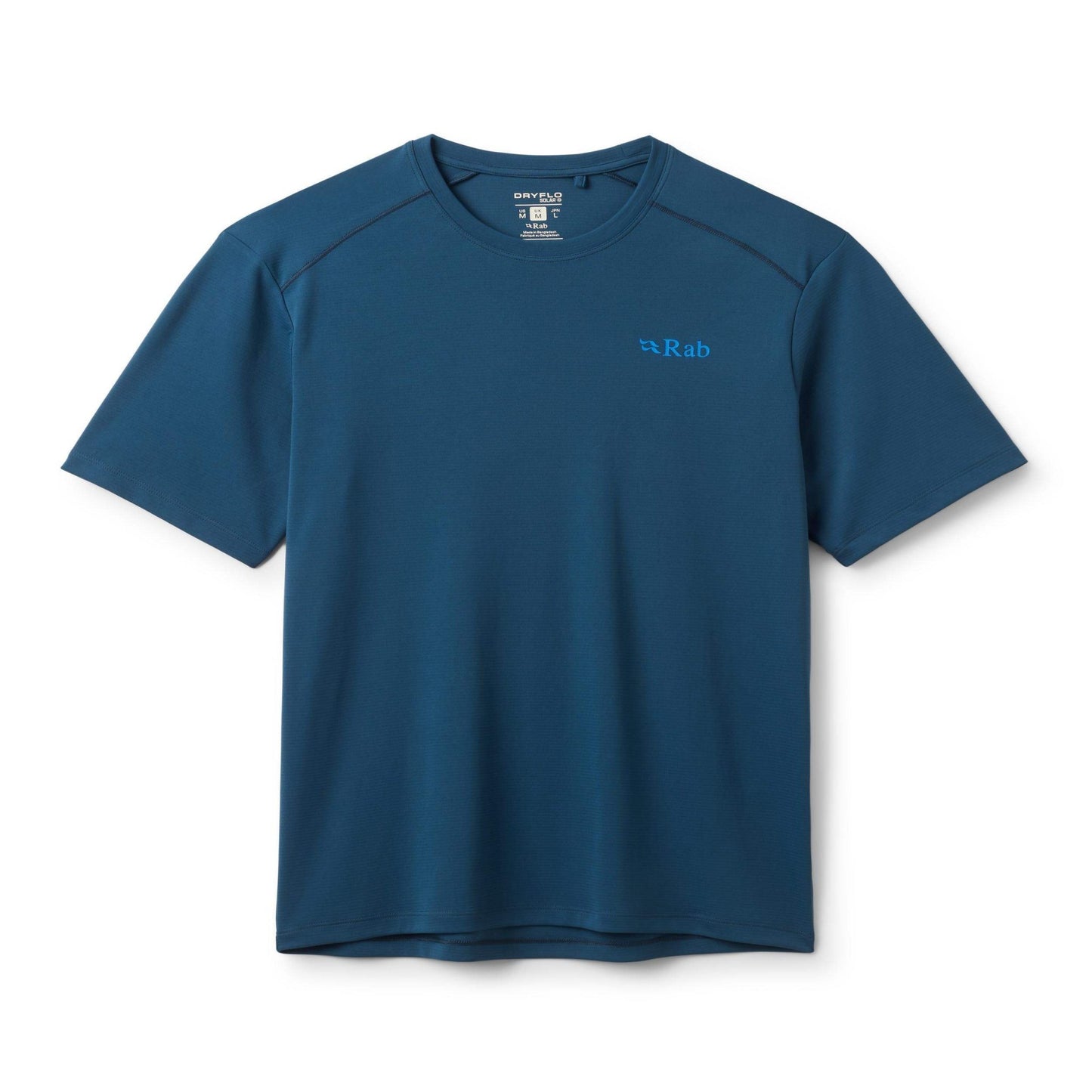 Rab Force Tee – Camiseta técnica ultraligera con tejido Dryflo™ Solar y protección UPF 40+ para montaña en clima cálido - 