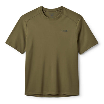 Rab Force Tee – Camiseta técnica ultraligera con tejido Dryflo™ Solar y protección UPF 40+ para montaña en clima cálido - 