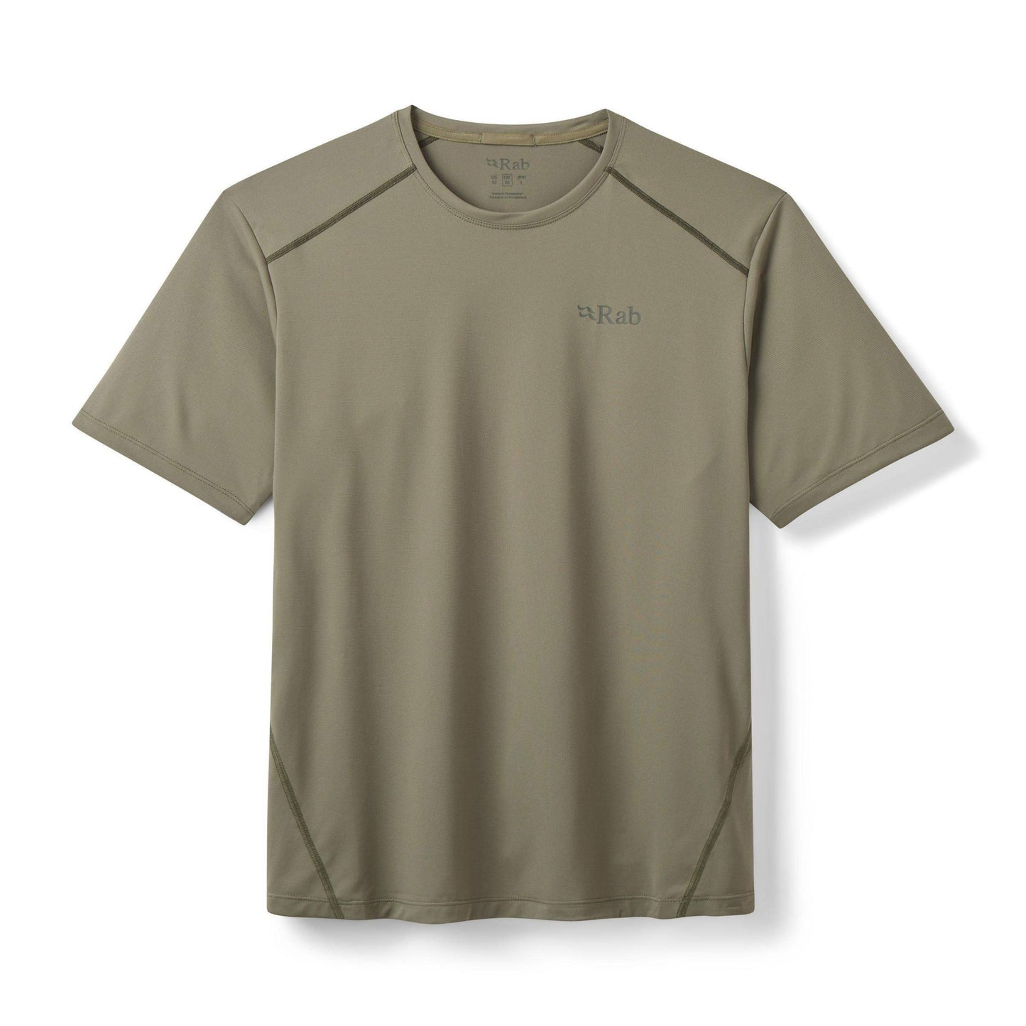 Rab Force Tee – Camiseta técnica ultraligera con tejido Dryflo™ Solar y protección UPF 40+ para montaña en clima cálido - 