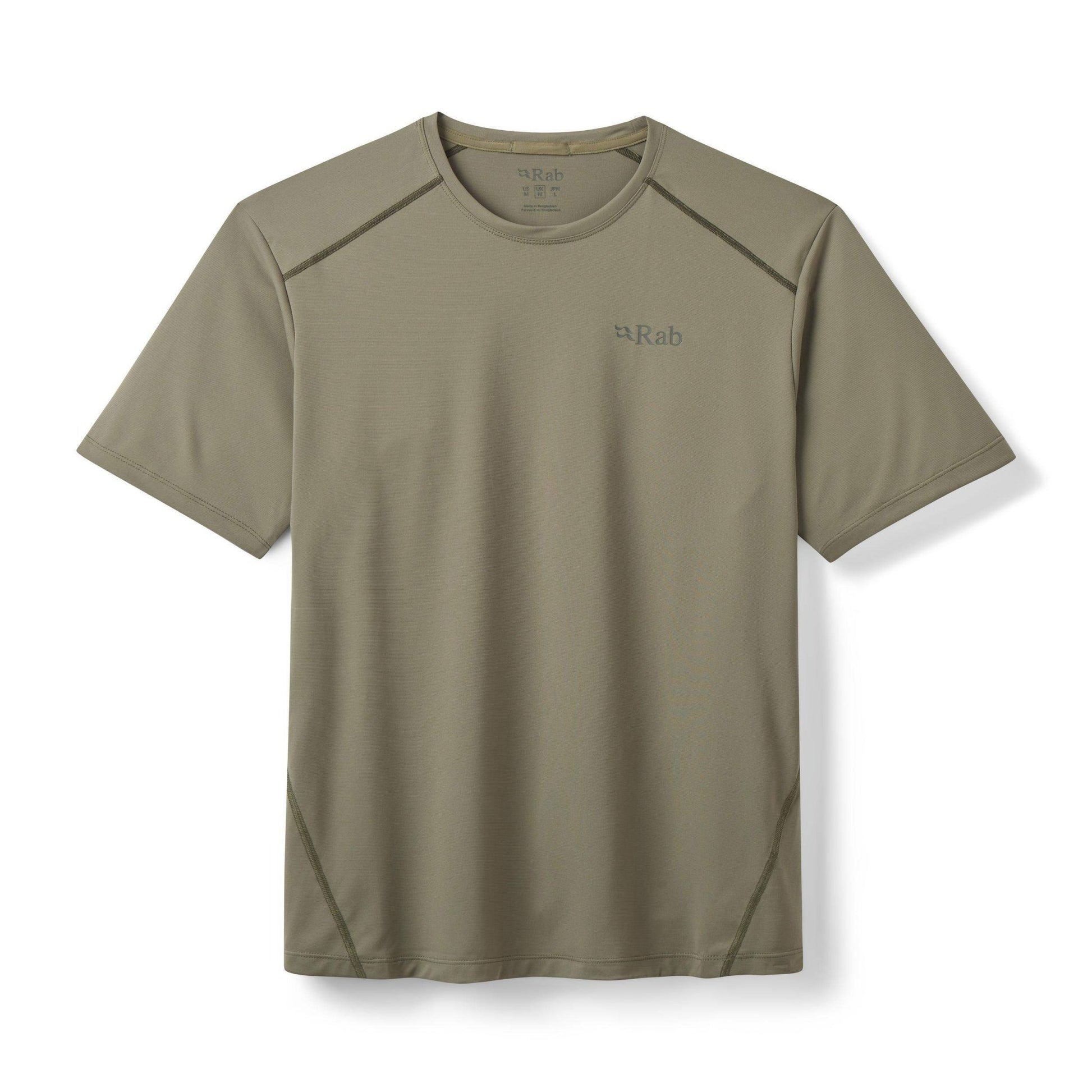 Rab Force Tee – Camiseta técnica ultraligera con tejido Dryflo™ Solar y protección UPF 40+ para montaña en clima cálido - 