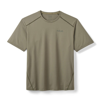 Rab Force Tee – Camiseta técnica ultraligera con tejido Dryflo™ Solar y protección UPF 40+ para montaña en clima cálido - 