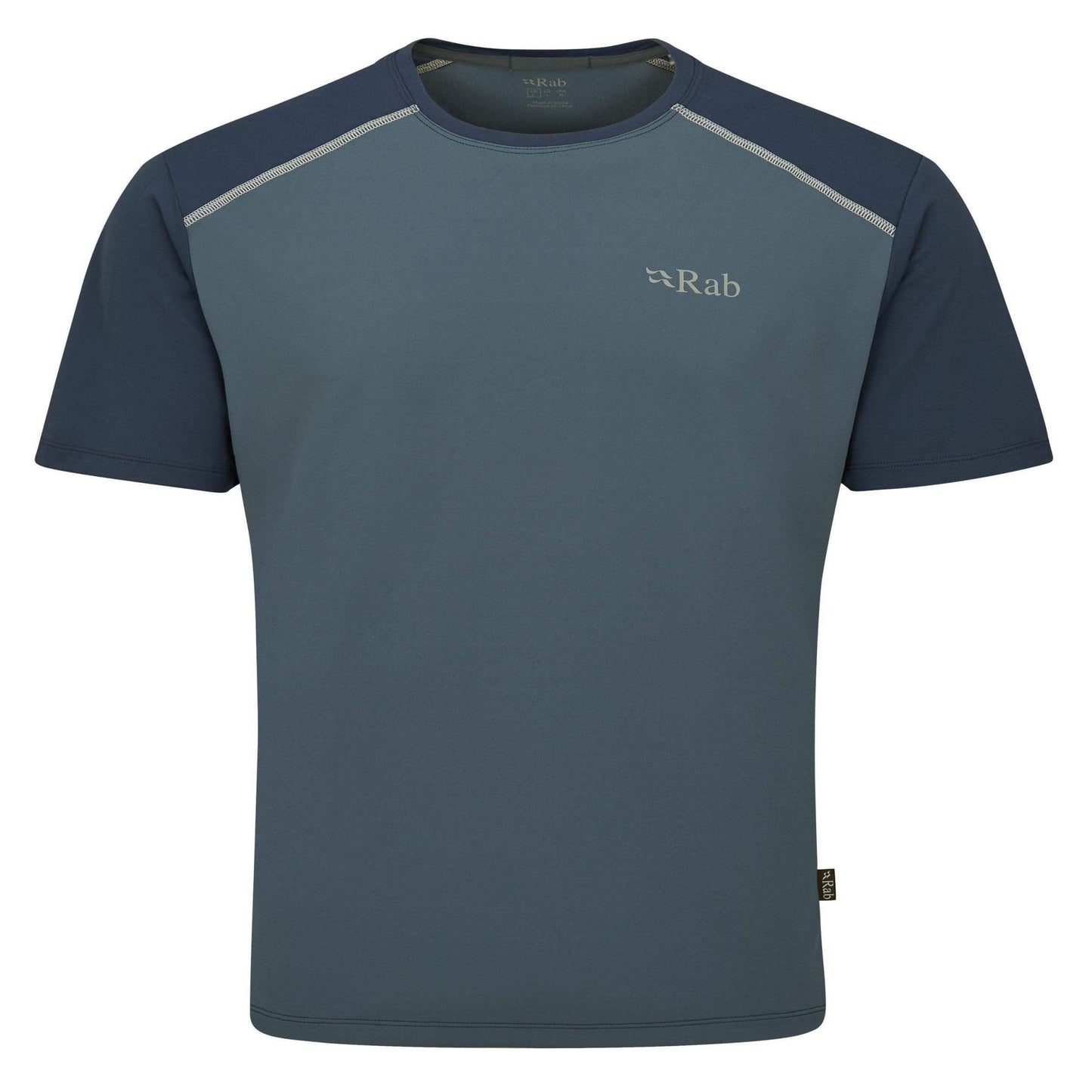 Rab Force Tee – Camiseta técnica ultraligera con tejido Dryflo™ Solar y protección UPF 40+ para montaña en clima cálido - 