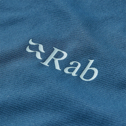 Rab Force Tee Wmns – Camiseta técnica ultraligera con tejido Dryflo™ Solar y protección UPF 40+ para montaña en clima cálido - 
