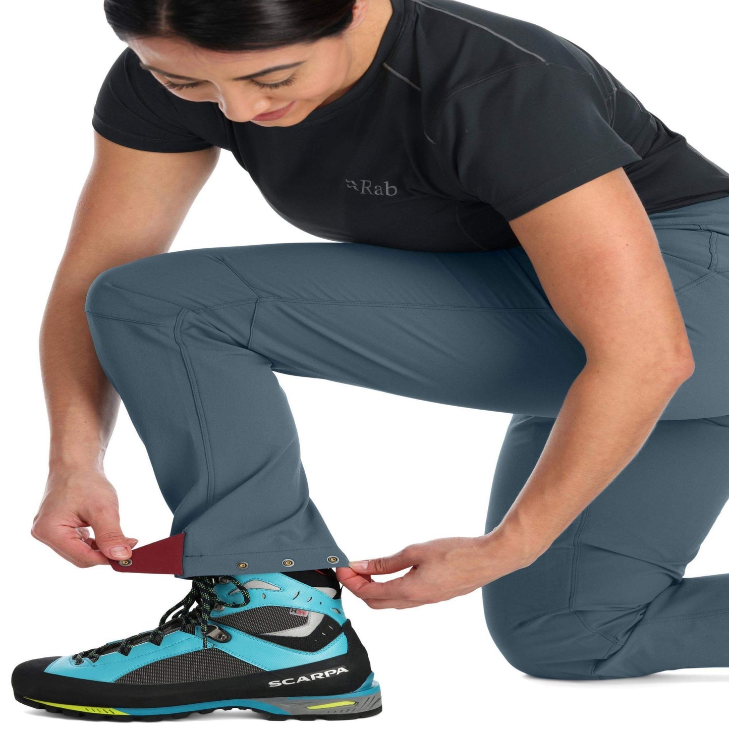 Rab Incline AS Pants Wmns – Pantalón softshell resistente para montaña - 
