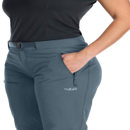 Rab Incline AS Pants Wmns – Pantalón softshell resistente para montaña - 