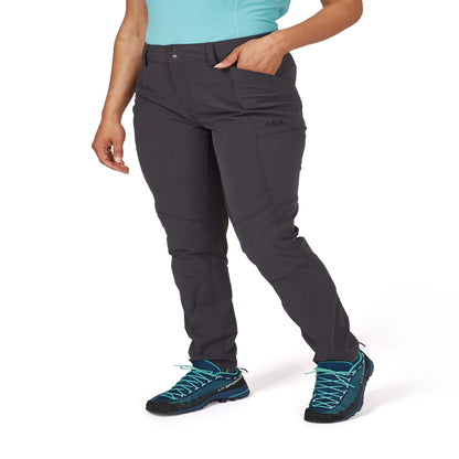 Rab Incline Light Pants WS - Pantalón ligero técnico de montaña para mujer transpirable y elástico - 