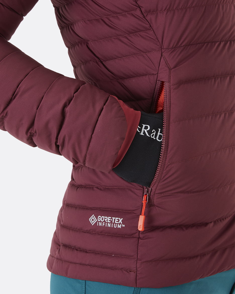 Rab Infinity Microlight Jacket W´S - Plumón de 700 FP y Gore - Tex Infinium - Chaquetas