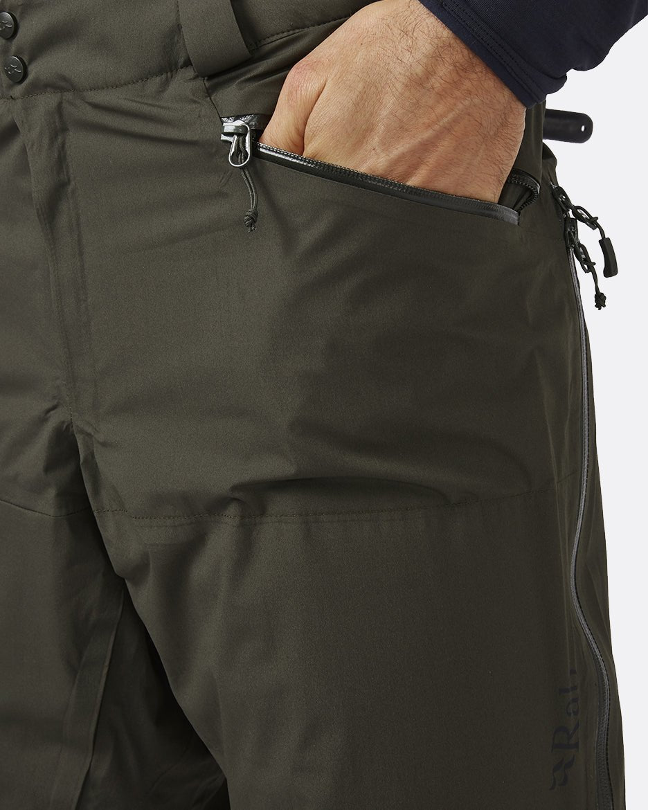 Rab Khroma Diffract Pants - Pantalón de Esquí 100% Impermeable de Primaloft y Proflex - Pantalones