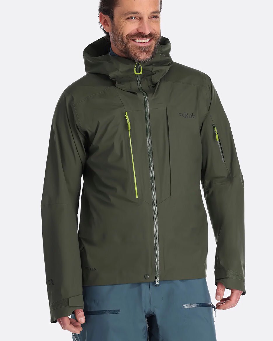 Rab Khroma Kinetic Jacket - Chaqueta de Esquí de Proflex 100% Impermeable Ultratranspirable - Chaquetas