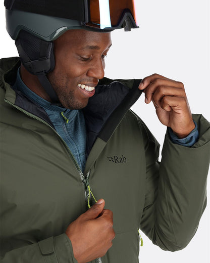 Rab Khroma Transpose Jacket - Chaqueta de Esquí de Proflex Elástico Ultratranspirable y Primaloft Silver - Chaquetas