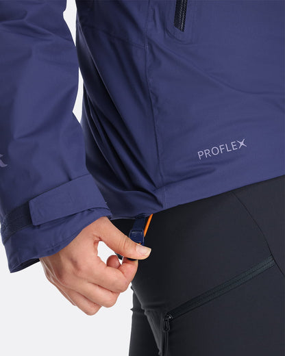 Rab Khroma Transpose Jacket W´S - Chaqueta de Esquí de Proflex Ultratranspirable 100% impermeable y Primaloft Silver