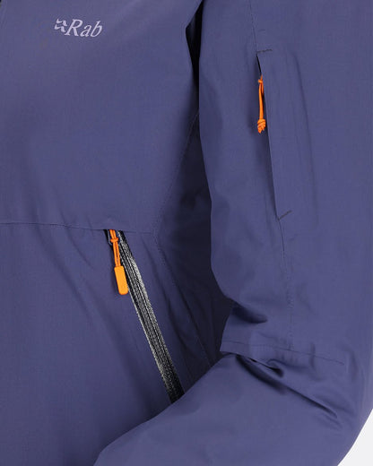 Rab Khroma Transpose Jacket W´S - Chaqueta de Esquí de Proflex Ultratranspirable 100% impermeable y Primaloft Silver