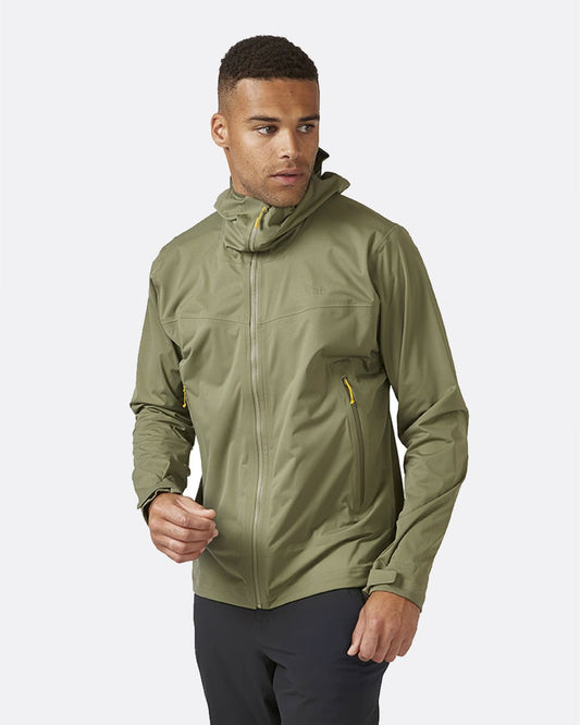 Rab Kinetic 2.0 Jacket - 100% Impermeable, Elástica y Ultratranspirable - Chaquetas