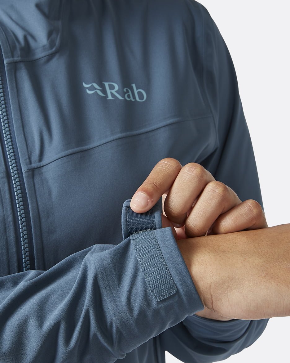 Rab Kinetic 2.0 Jacket W'S - Impermeable, Elástica y Transpirable - Chaquetas