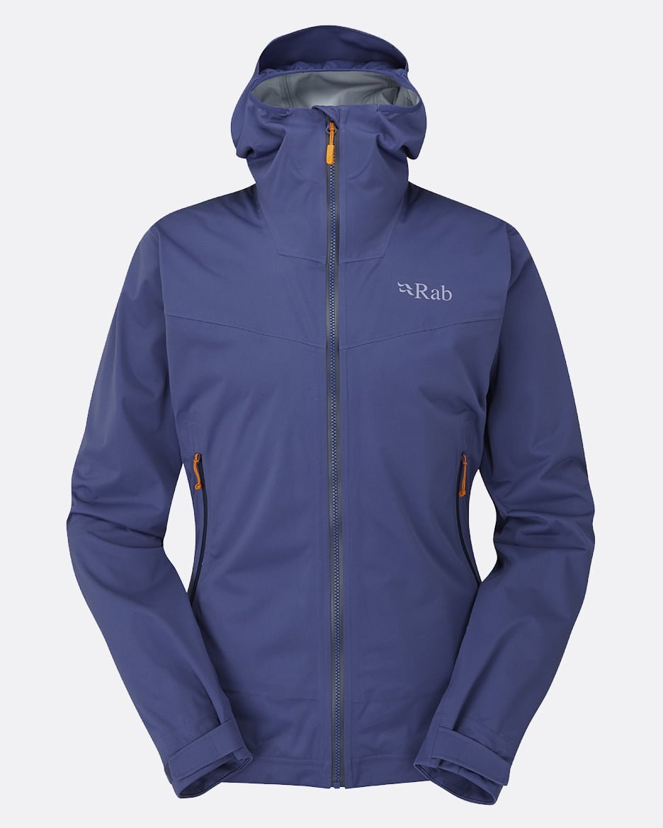 Rab Kinetic 2.0 Jacket W'S - Impermeable, Elástica y Transpirable - Chaquetas