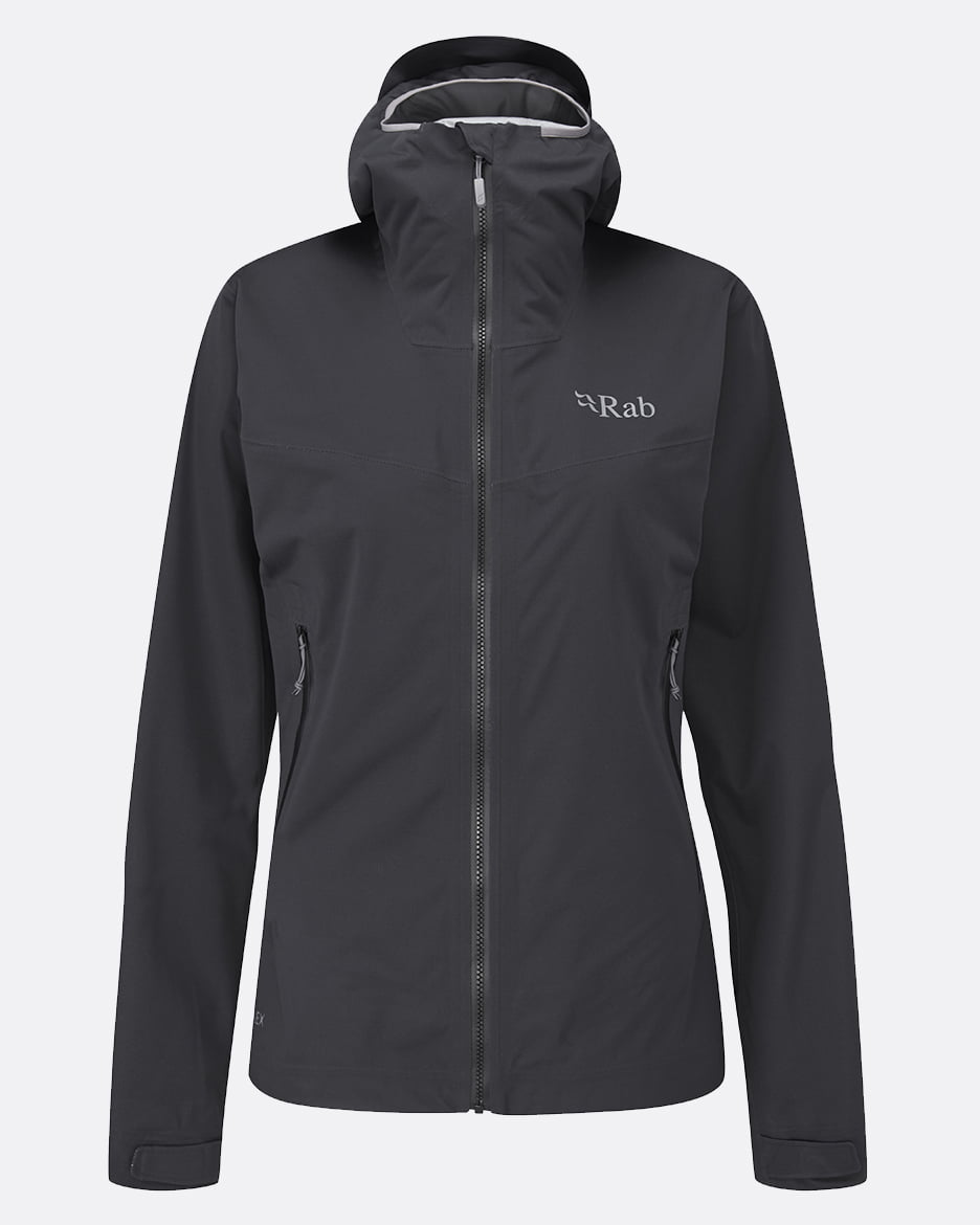 Rab Kinetic 2.0 Jacket W'S - Impermeable, Elástica y Transpirable - Chaquetas