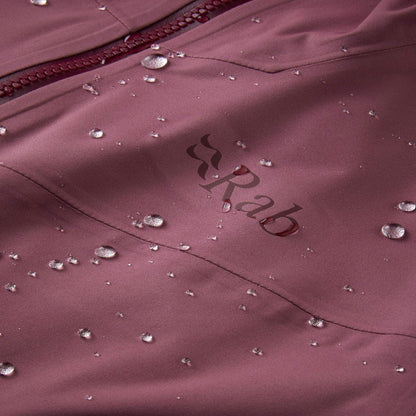 Rab Kinetic Alpine 2.0 Jacket Wmns – Chaqueta Impermeable Elástica para Alpinismo y Montaña Técnica - 