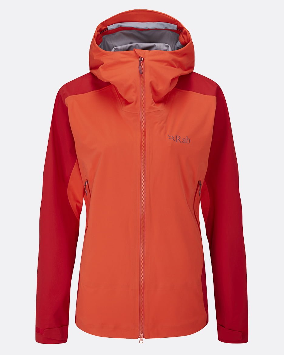 Rab Kinetic Alpine 2.0 Jacket W'S - Impermeable, Elástica y Transpirable - Chaquetas