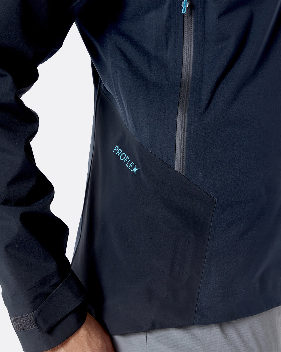 Rab Kinetic Alpine 2.0 Jacket W'S - Impermeable, Elástica y Transpirable - Chaquetas