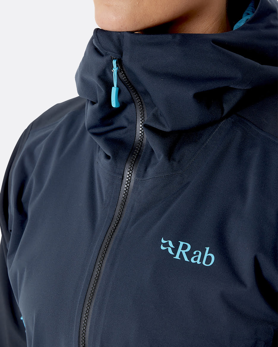 Rab Kinetic Alpine 2.0 Jacket W'S - Impermeable, Elástica y Transpirable - Chaquetas