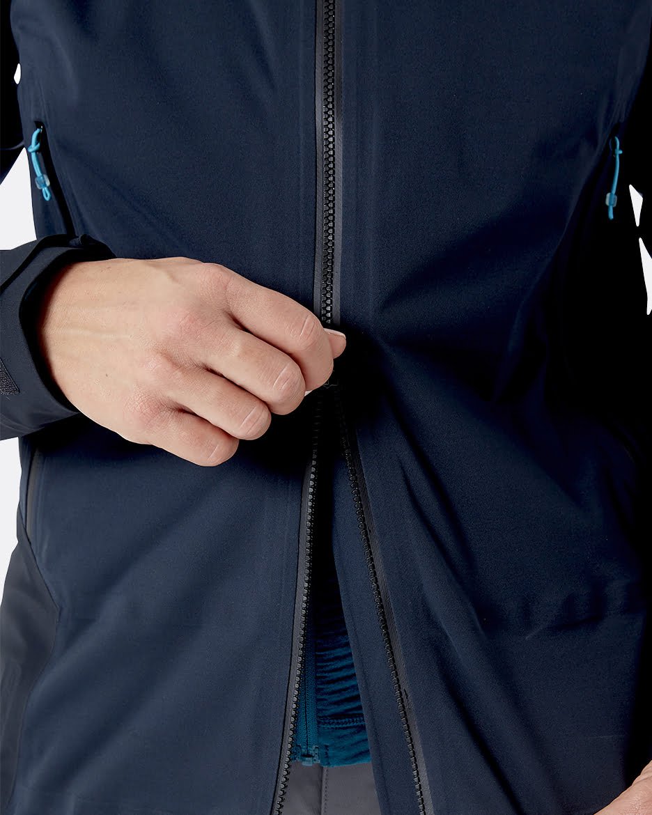 Rab Kinetic Alpine 2.0 Jacket W'S - Impermeable, Elástica y Transpirable - Chaquetas