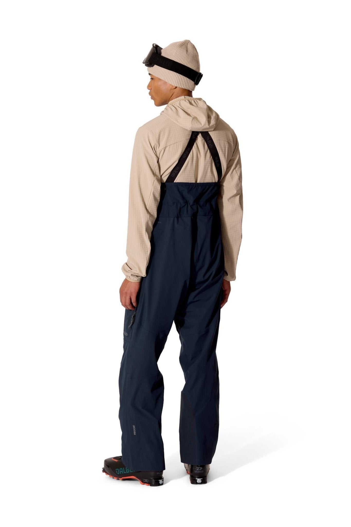 Rab Kinetic Alpine Stretch Bib AW26 – Peto Pertex Shield 3L - Pantalones impermeables