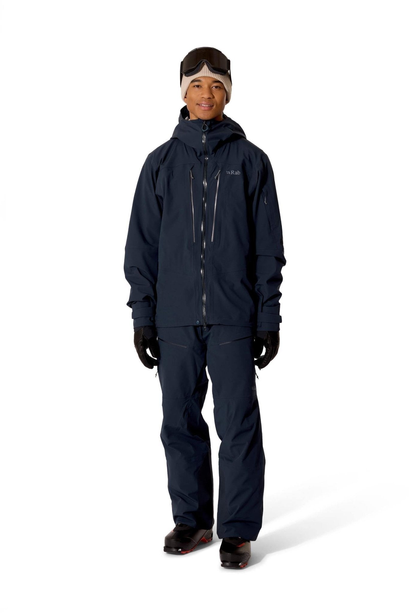 Rab Kinetic Alpine Stretch Bib AW26 – Peto Pertex Shield 3L - Pantalones impermeables