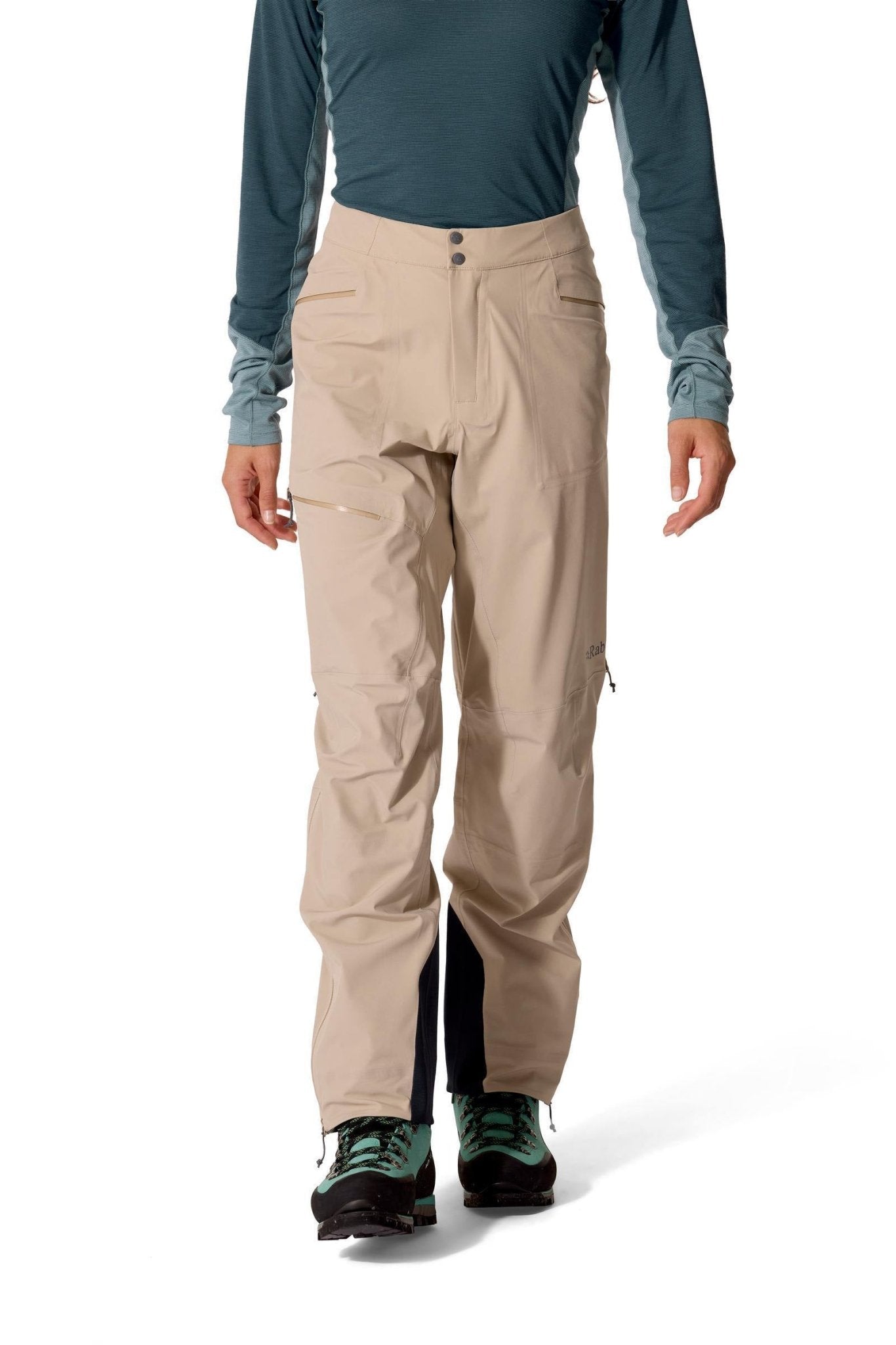 Rab Kinetic Alpine Stretch Pants Mujer AW26 – Pertex Shield 3L - Pantalones impermeables