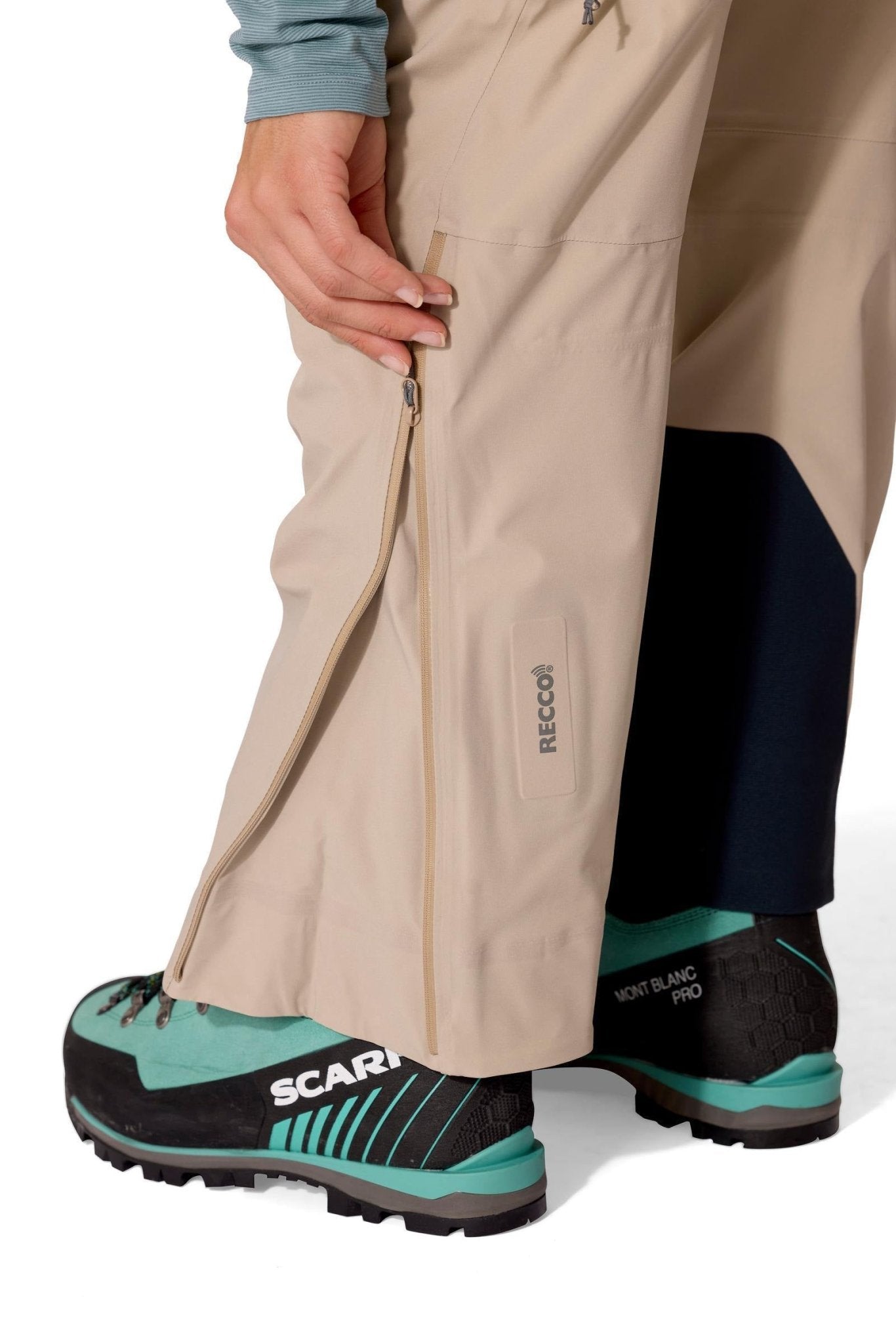 Rab Kinetic Alpine Stretch Pants Mujer AW26 – Pertex Shield 3L - Pantalones impermeables