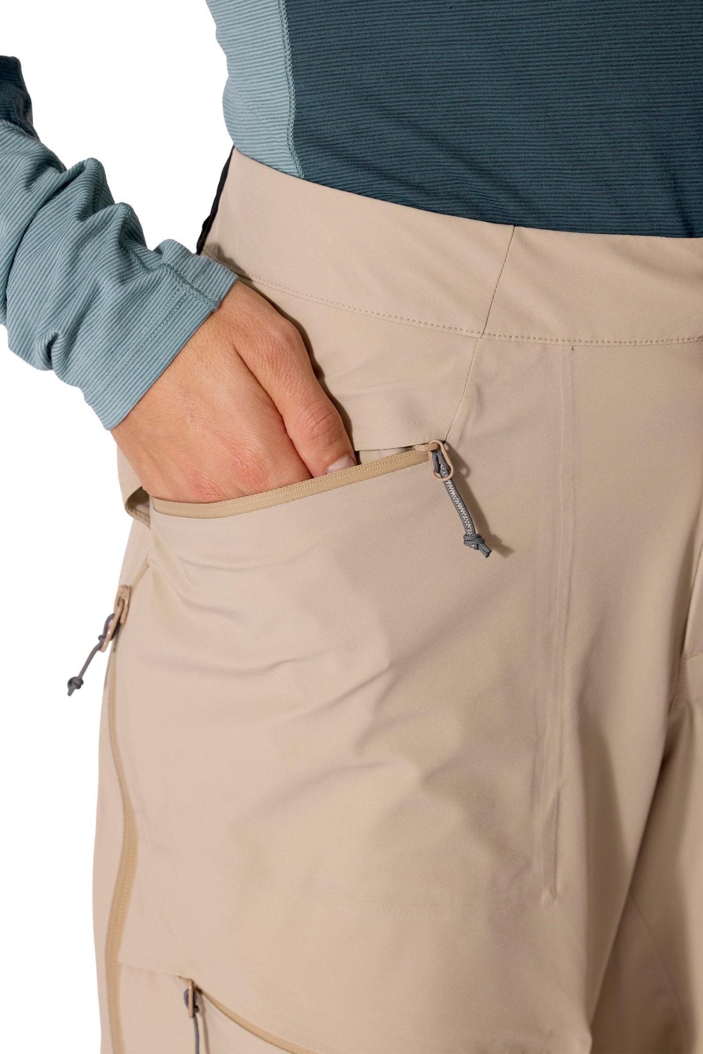 Rab Kinetic Alpine Stretch Pants Mujer AW26 – Pertex Shield 3L - Pantalones impermeables