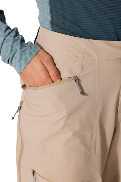 Rab Kinetic Alpine Stretch Pants Mujer AW26 – Pertex Shield 3L - Pantalones impermeables