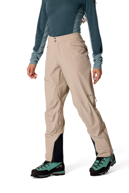 Rab Kinetic Alpine Stretch Pants Mujer AW26 – Pertex Shield 3L - Pantalones impermeables