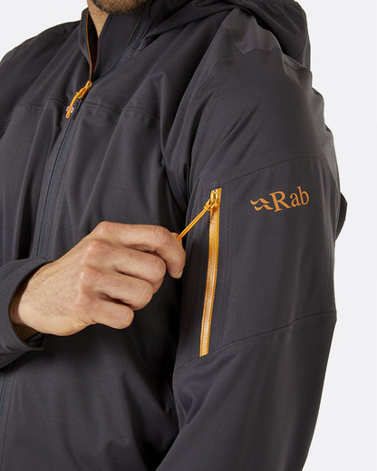 Rab Kinetic Ultra Jacket - Impermeable Ultraligero, Elástico y Ultranspirable - Chaquetas