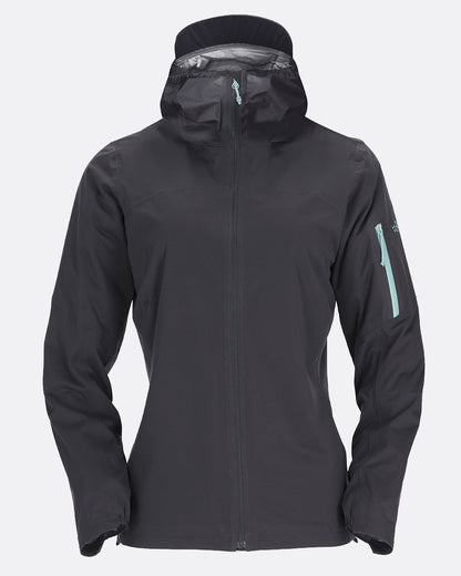 Rab Kinetic Ultra Jacket W'S - Impermeable, Elástica y Transpirable - Chaquetas