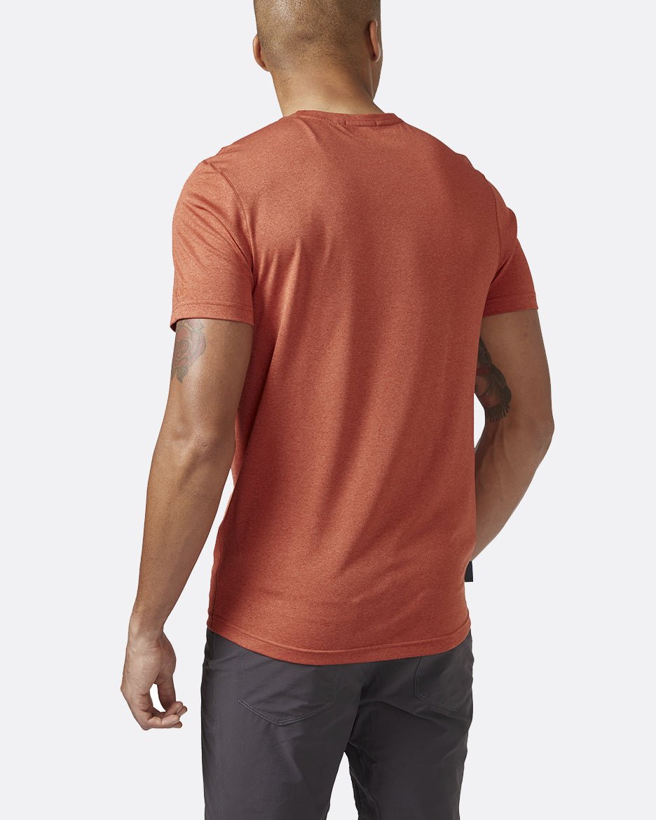 Rab Mantle Tee - Poliéster de Secado Rápido - Camisetas Manga Corta