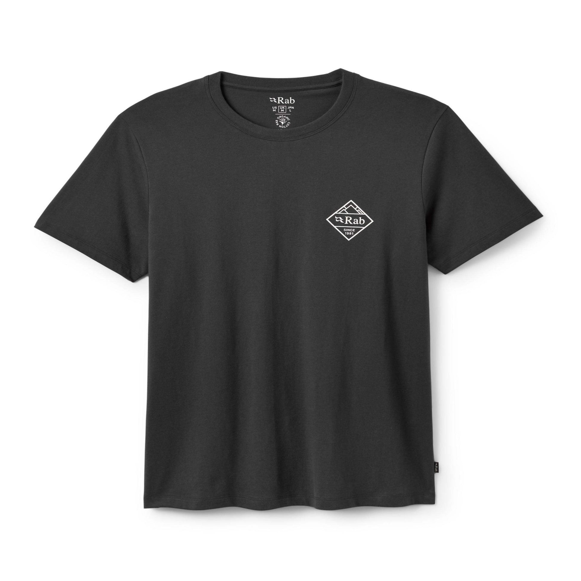 Rab Men's Stance Stamp Tee – Camiseta de Algodón Orgánico para Uso Diario - Camisetas lifestyle