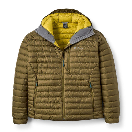 Rab Microlight Alpine Jacket – Chaqueta de Pluma 700FP para Montaña Técnica - 