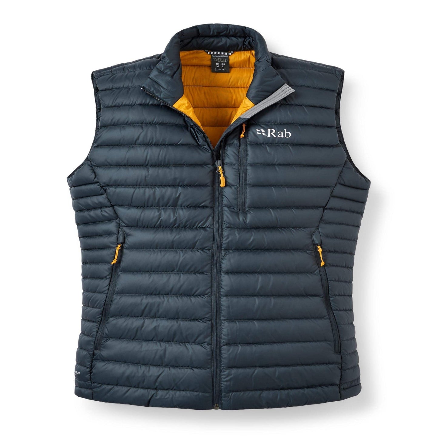 Rab Microlight Vest - Chaleco de pluma ligero 700FP para montaña y uso diario - 