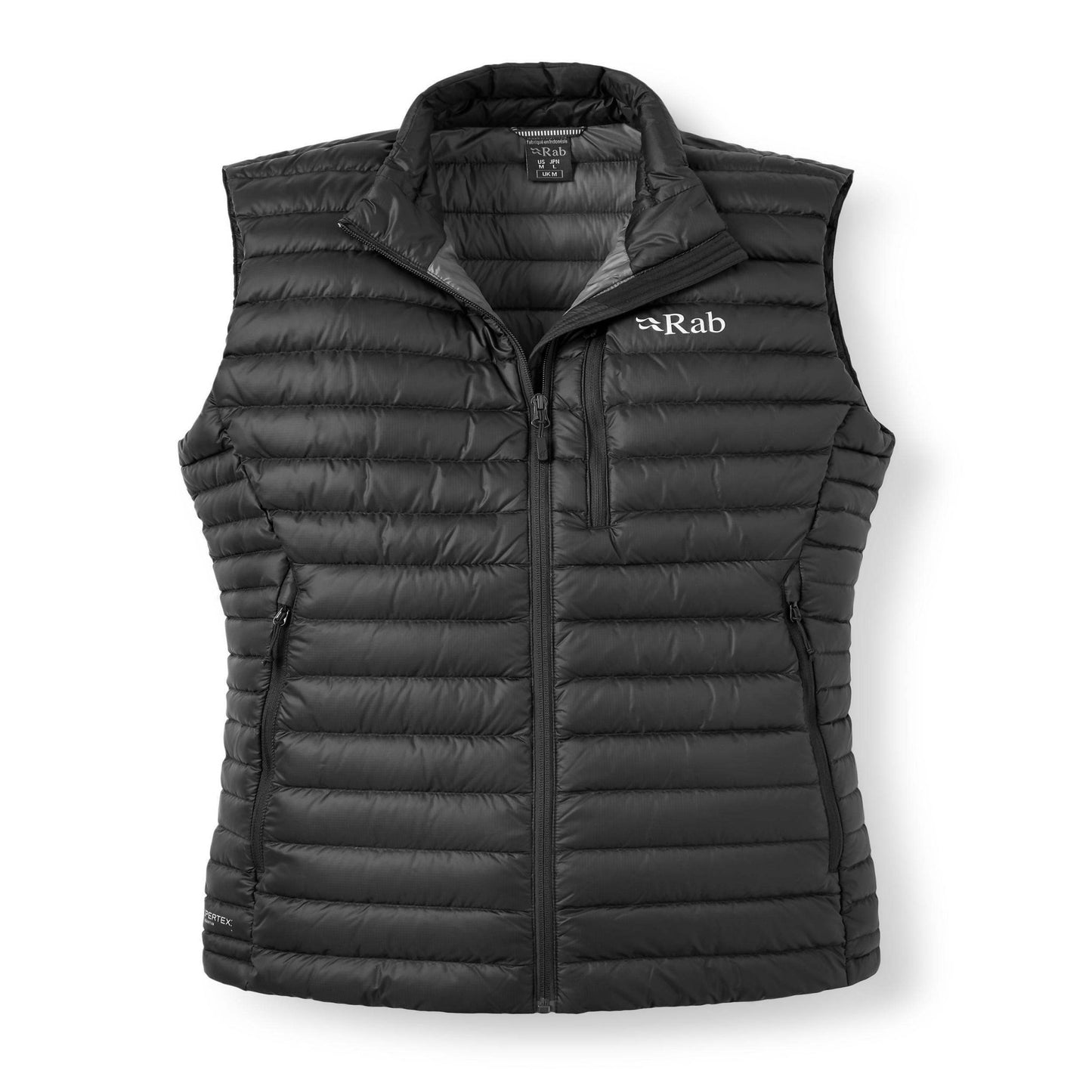 Rab Microlight Vest - Chaleco de pluma ligero 700FP para montaña y uso diario - 